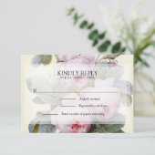 イザベラII、エレガントヴィンテージフランスのバラ 出欠カード (スタンド正面)