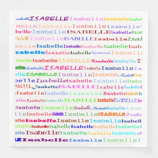 イザベル文字デザインII (正面)