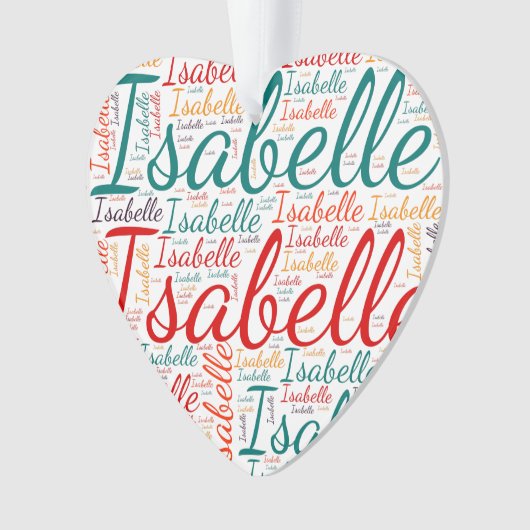 イザベル オーナメント (正面)