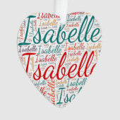 イザベル オーナメント (正面)