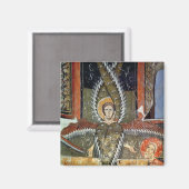 イザヤの唇を清めるセラピム マグネット (正面/裏面)