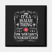 イザヤはイザヤと名づけるな マグネット (正面)