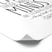 イザヤ保26:3よ、あなた方は完全に平和になるだろう ポスター (角)