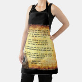 イザヤ書のあるライオン、パックスクリストス11:6-9 エプロン (インサイチュ)