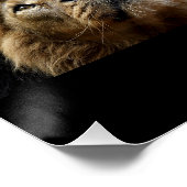 イザヤ書のあるライオン、パックスクリストス11:6-9 ポスター (コーナー)