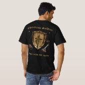 イザヤ書の聖句両面デザイン Tシャツ (裏面フル)