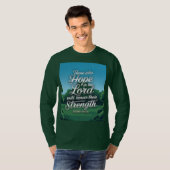 イザヤ書の聖書引用 メンズTシャツ Tシャツ (正面フル)