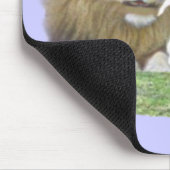 イザヤ書第11章6節と小羊は小羊と共に横になる マウスパッド (コーナー)