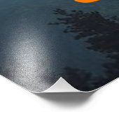 イザヤ書第30章15節からの聖書の詩。 フォトプリント            (角)