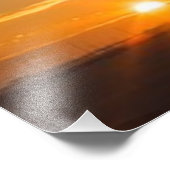 イザヤ書第40章29節からの聖書の詩。 フォトプリント (角)