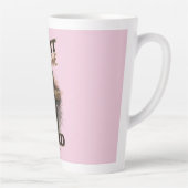 イザヤ書第40章31節を待つ カフェラテマグ (右)