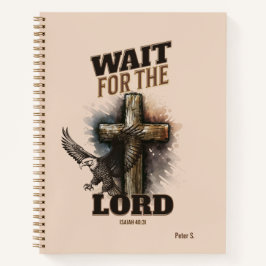 イザヤ書第40章31節を待つ ノートブック