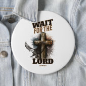 イザヤ書第40章31節を待つ 缶バッジ (インサイチュ)