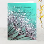 イザヤ書第41章10節を恐れてはいけない カード (黄色い花)