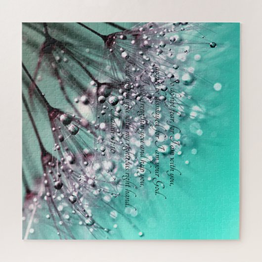 イザヤ書第41章10節を恐れてはいけない ジグソーパズル (横)