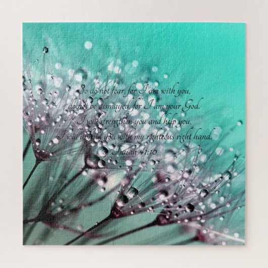 イザヤ書第41章10節を恐れてはいけない ジグソーパズル (縦)