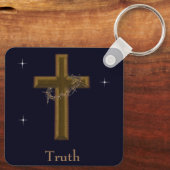 イザヤ書第41章10節を恐れない キーホルダー (裏面)