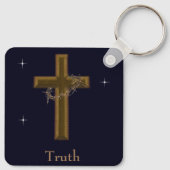 イザヤ書第41章10節を恐れない キーホルダー (裏面)