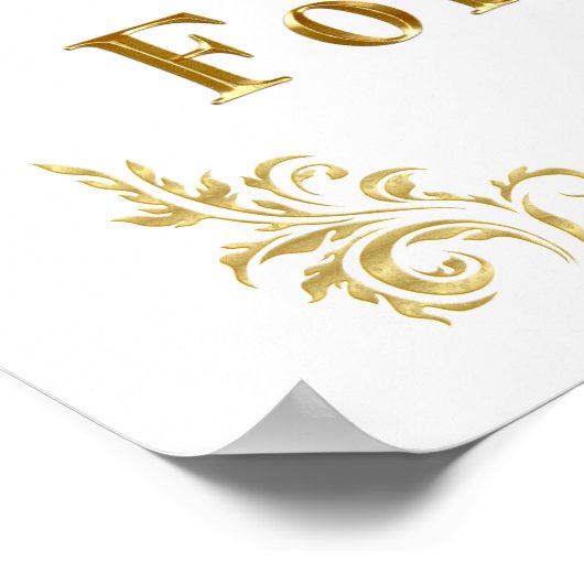 イザヤ書第41章10節を恐れない ポスター (角)