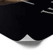 イザヤ書第41章10節を恐れない ポスター (角)