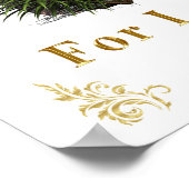 イザヤ書第41章10節を恐れない ポスター (角)