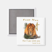 イザヤ書第41章10節を恐れない マグネット (正面/裏面)