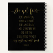 イザヤ書第41章10節 ノートブック (裏面)