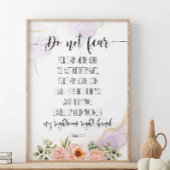 イザヤ書第41章10節 ポスター