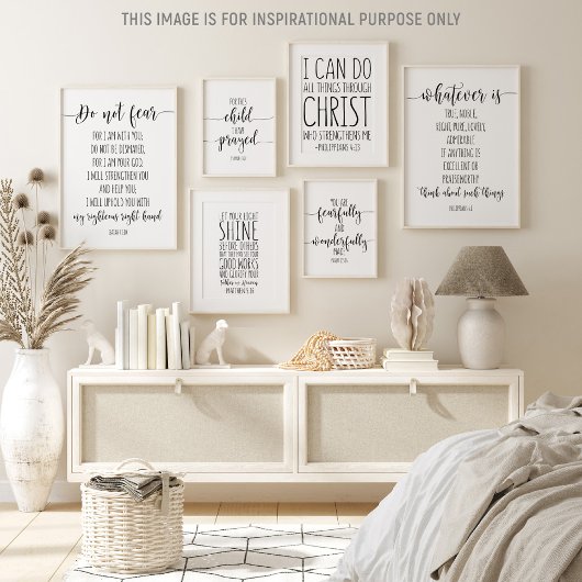 イザヤ書第41章10節 ポスター