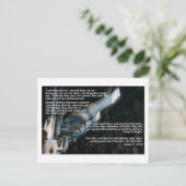 イザヤ書第41節 – 救済と心地よい ポストカード (スタンド正面)