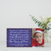 イザヤ書第9章6節に子は生まれ シーズンカード (スタンド正面)