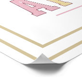 イザヤ書12:2 聖書の言葉「信頼して恐れない」 ポスター (角)