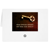 イザヤ書22:22ダビデの家への鍵 (裏面横)