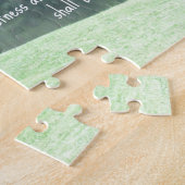 イザヤ書30:15静けさと自信は….. ジグソーパズル (側面)