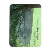 イザヤ書30:15静けさと自信は….. マグネット (縦)