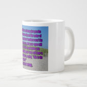イザヤ書30:20-21 WEBU Mug ジャンボコーヒーマグカップ (正面右)
