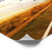 イザヤ書40:3主の道を準備せよ、聖書 ポスター (角)