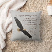 イザヤ書40:31しかし、主に待つ者たち クッション (ブランケット)