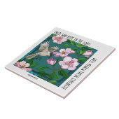 イザヤ書40:31節 タイル (側面)