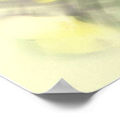 イザヤ書40:6..8聖書の詩のポスター ポスター (角)