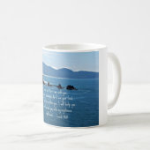 イザヤ書41:10わたしはあなたがたと共にいない恐れ。 コーヒーマグカップ (正面右)