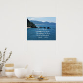 イザヤ書41:10わたしはあなたがたと共にいない恐れ。 ポスター (キッチン)