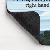 イザヤ書41:10わたしはあなたがたと共にいない恐れ。 マウスパッド (コーナー)