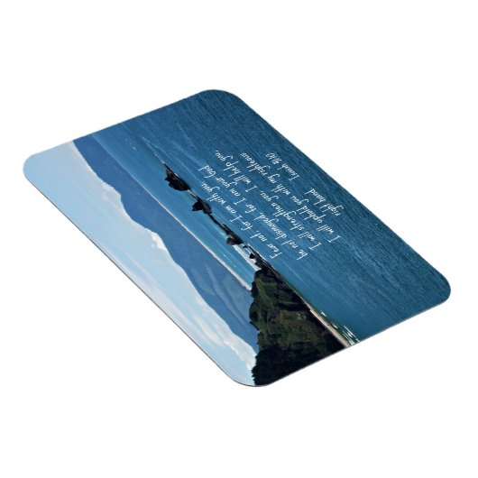 イザヤ書41:10わたしはあなたがたと共にいない恐れ。 マグネット (右側)