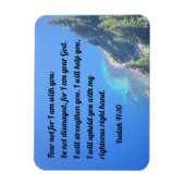 イザヤ書41:10わたしは共にいるからだ マグネット (縦)