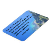 イザヤ書41:10わたしは共にいるからだ マグネット (左側)