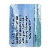 イザヤ書41:10わたしは共にいるからだ マグネット (縦)