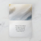 イザヤ書41:10わたしは聖書と共にいることを恐れてはいけない カード (内部)