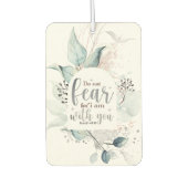 イザヤ書41:10わたしは聖書の聖句と共にいる事を恐れてはいけない カーエアーフレッシュナー (正面)