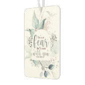 イザヤ書41:10わたしは聖書の聖句と共にいる事を恐れてはいけない カーエアーフレッシュナー (左)